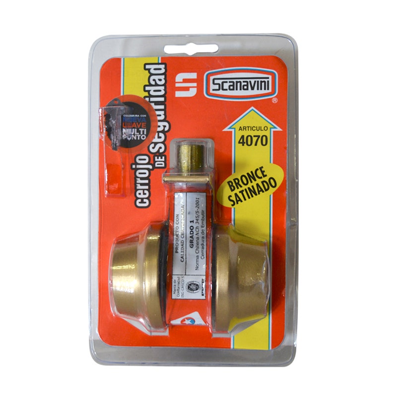 SCANAVINI CERRADURA SEGURIDAD 4070-BS