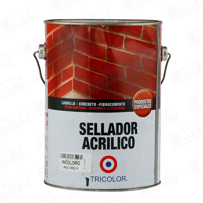 Tricolor Sellador Acrilico Incoloro Gl.
