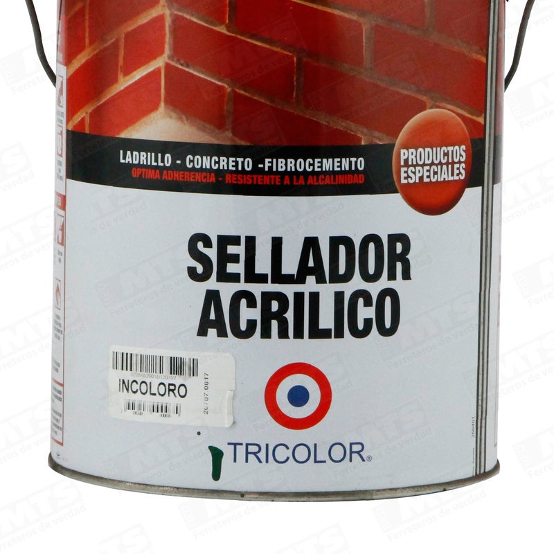 Tricolor Sellador Acrilico Incoloro Gl.