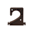SOPORTE BARRA JOTA PLASTICO CAFE