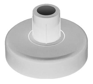SOPORTE BARRA REDONDO PLAST BLANCO BL100UN