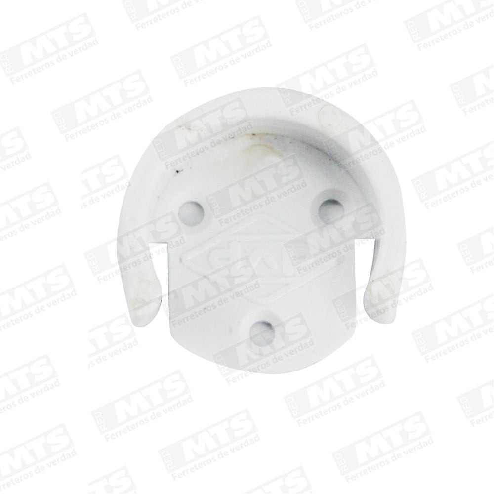 SOPORTE BARRA U BLANCO DVP BL50UN