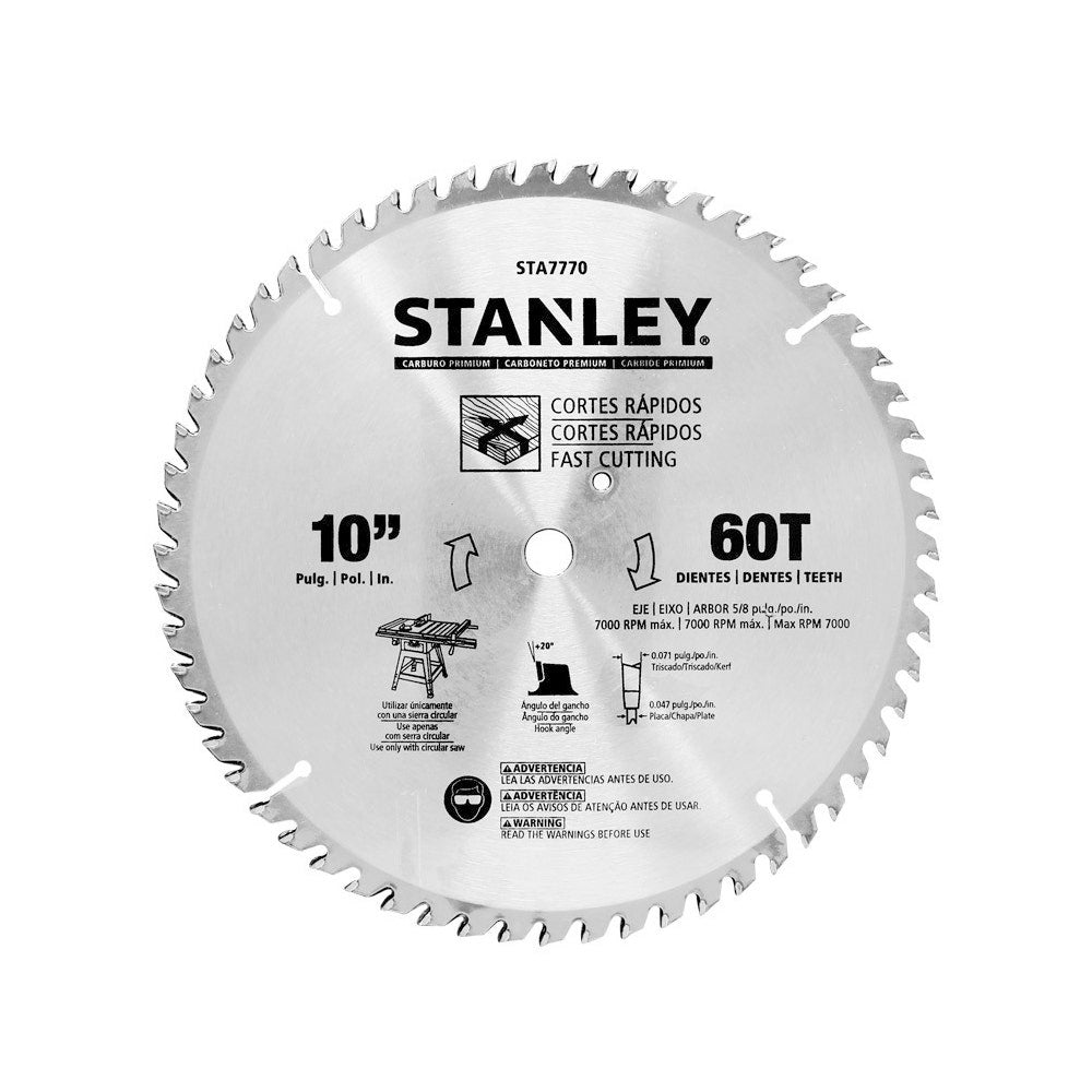 Stanley Disco Sierra 10" 60t