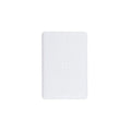 TAPA CIEGA C/SALIDA CABLE BLANCA