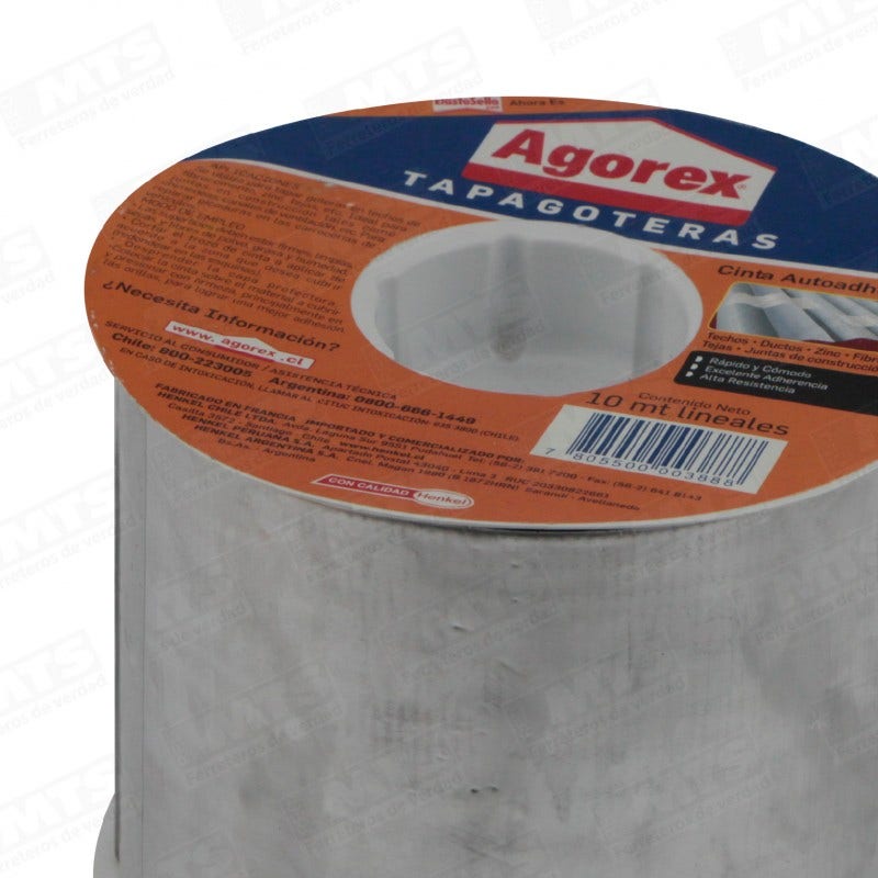 Agorex Tapagoteras Cinta 10 Mt