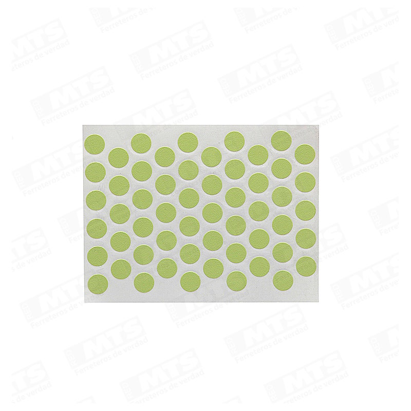 MASISA TAPA ADH PVC VERDE LIMON 12MM HOJA 55 UN