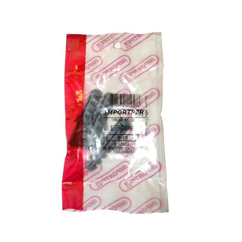 IMPORTP. TARUGO NYLON M-10 (3un)