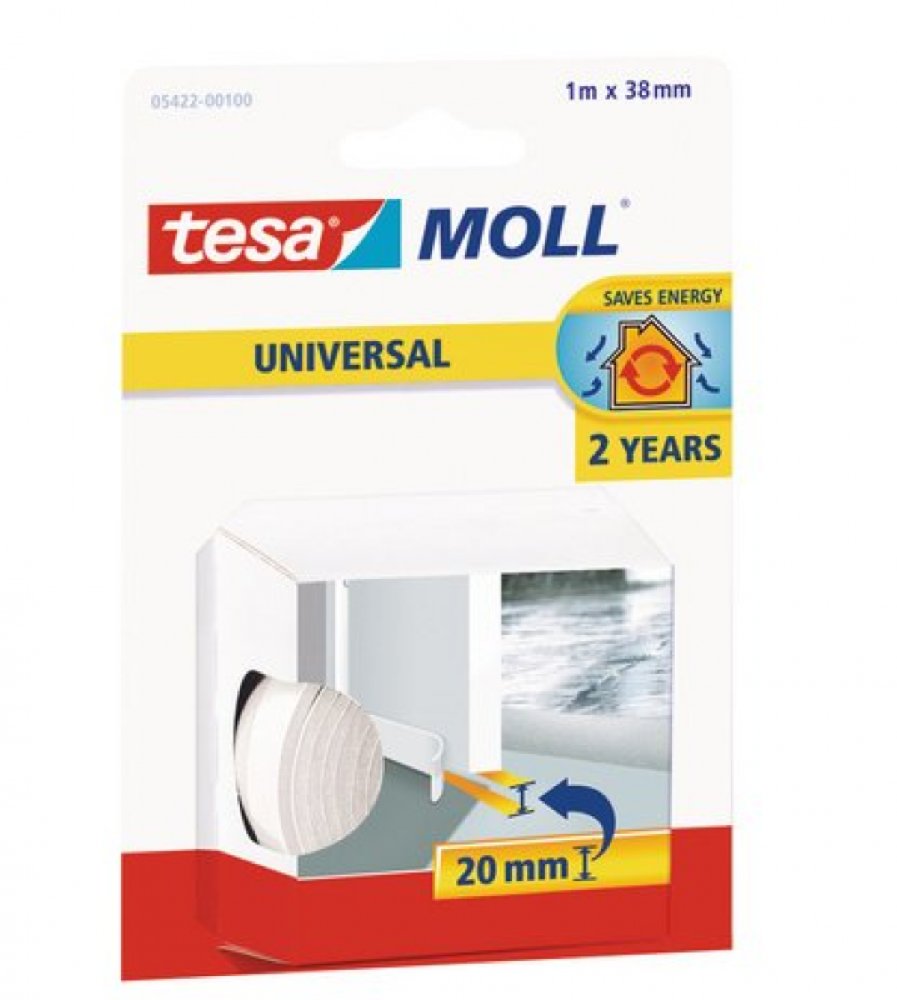 TESA LISTON FLEX 1MTX38MM BCO (RENDIJA INF PTA) (F