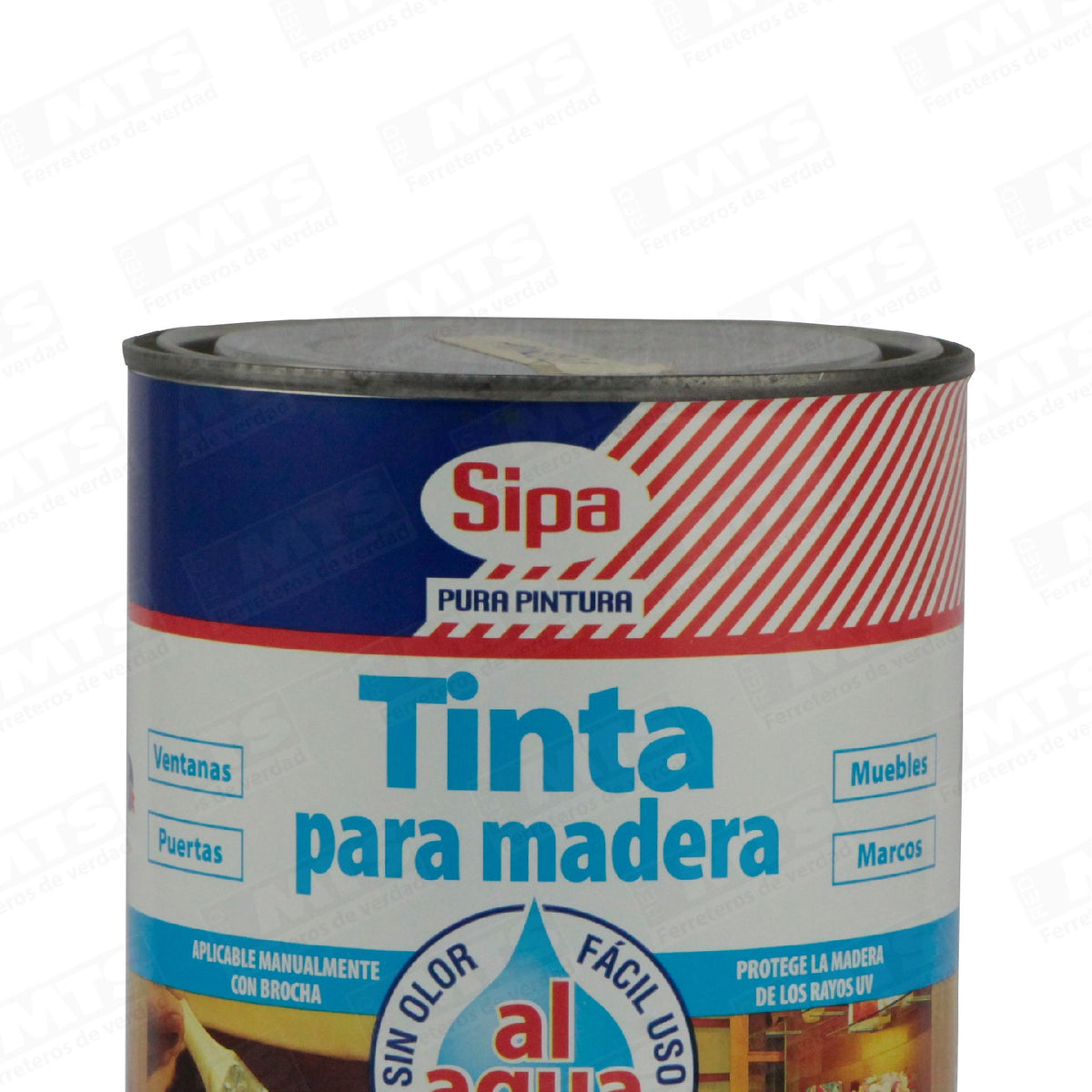 Sipa Tinta Al Agua Pino Oregon Tarro 800cc