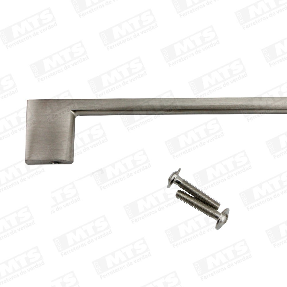 TIRADOR FORZA 128 MM ACERO INOX UN