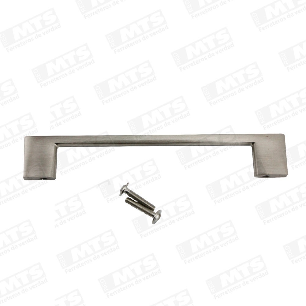 TIRADOR FORZA 128 MM ACERO INOX UN