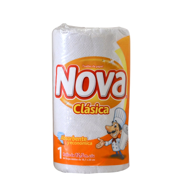 Toalla Nova Clasica 1 Rollo 12,5mt