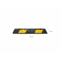 Tope Estacionamiento 90x15x10 Neg/ama