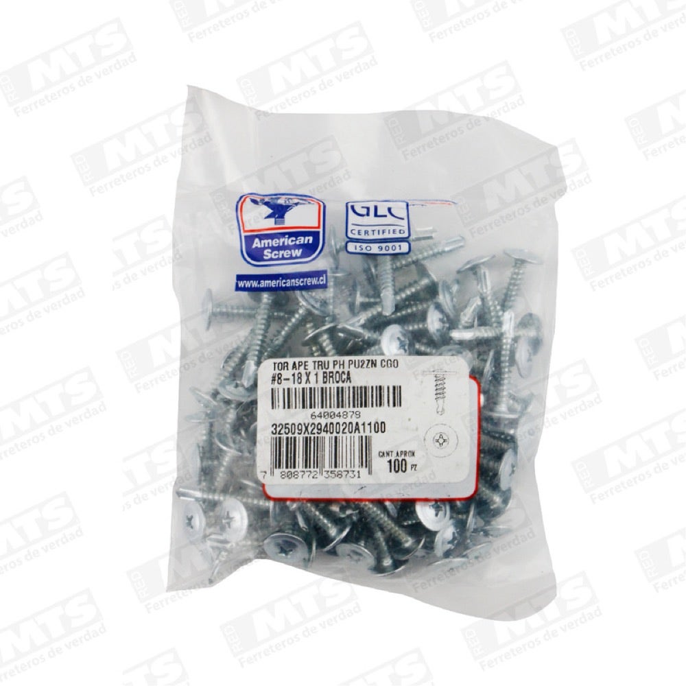 Torn Autop 8x1 Pul Truss Pta Broca C/go Cj100