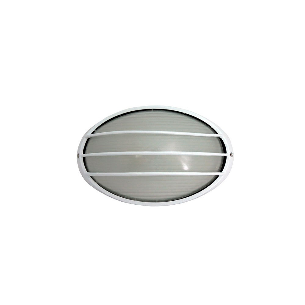BYP TORTUGA OVAL BLCO32 CM E27 CON REJILLA 1035L