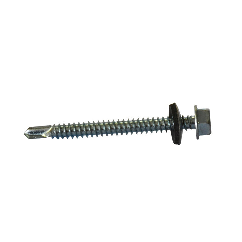 Tornillo Hex Pta Broca 14x2.1/2 Pul C/gol Cj100