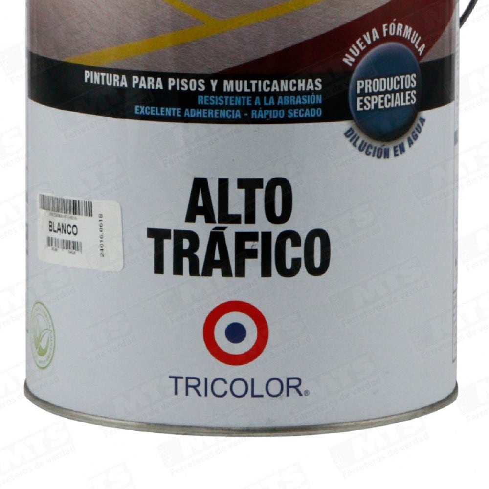 Tricolor Pint Piso A.trafico Blanco Gl.