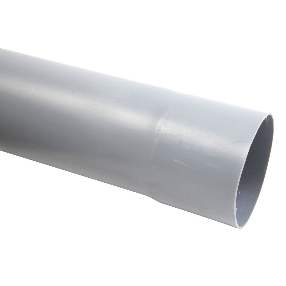 Tubo Sanitario Pvc Gris 75x6000