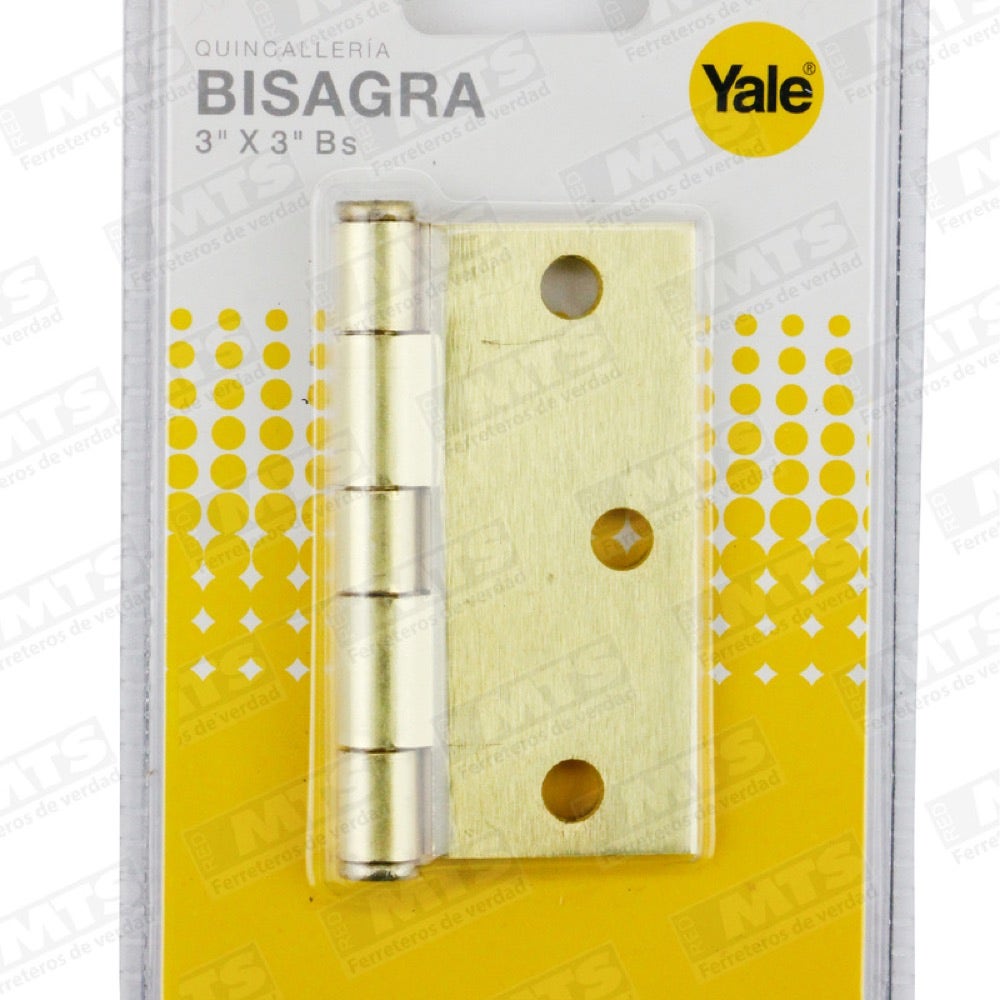 Yale Bisagra 3x3 Bs Bt