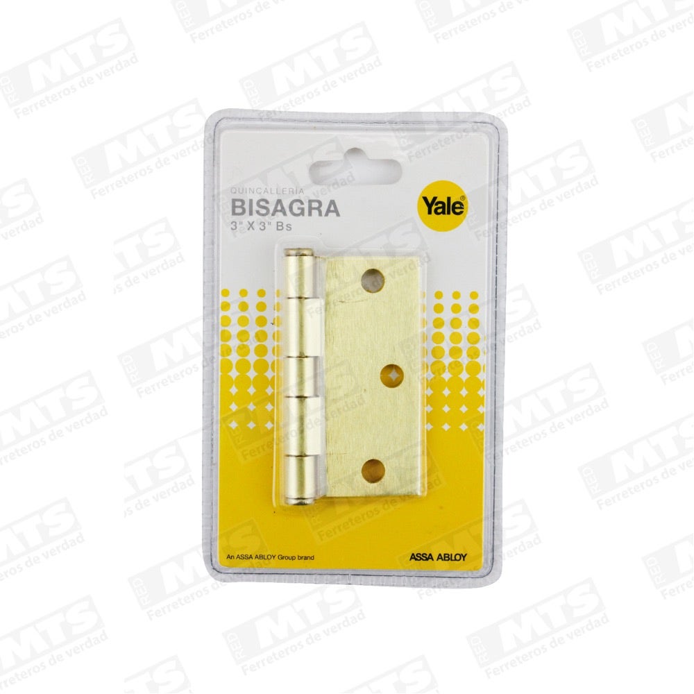 Yale Bisagra 3x3 Bs Bt