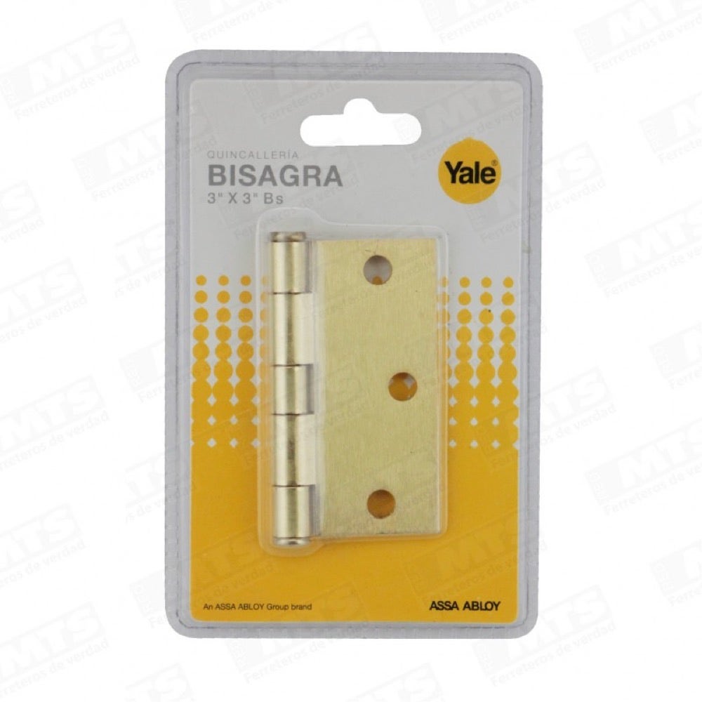Yale Bisagra 3x3 Ns Bt