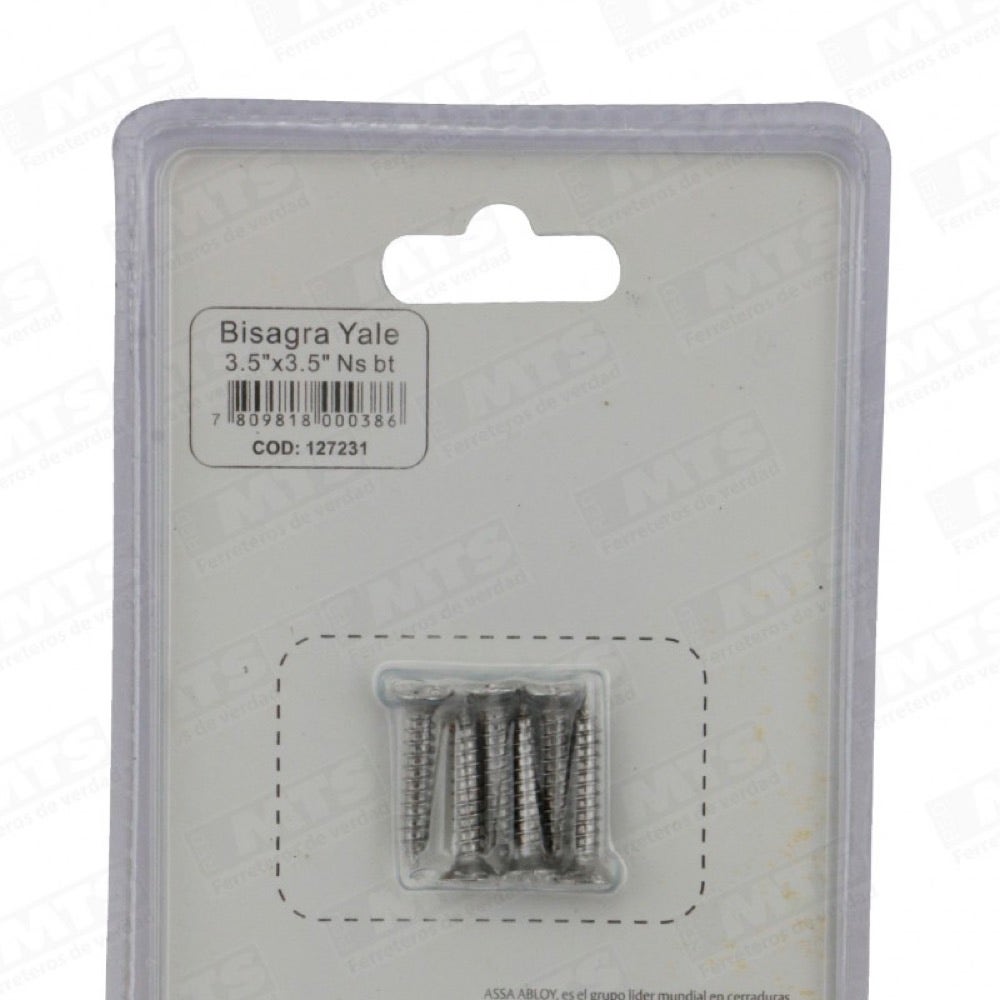 Yale Bisagra 3.5x3.5 Ns Bt